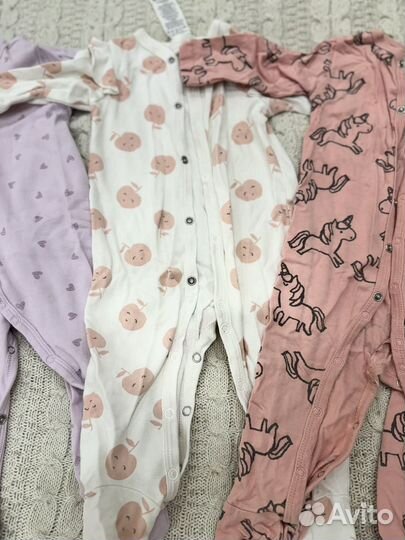 Пакет вещей для девочки 74