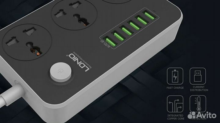 Сетевой фильтр ldnio(зарядное устройство USB)