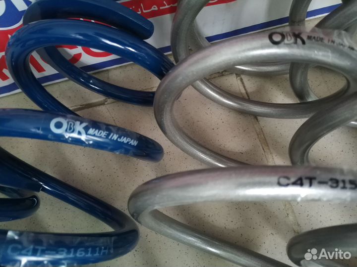 Пружины Obk Япония на все авто