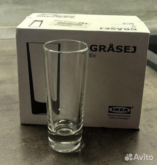 Набор стопок IKEA 5 штук