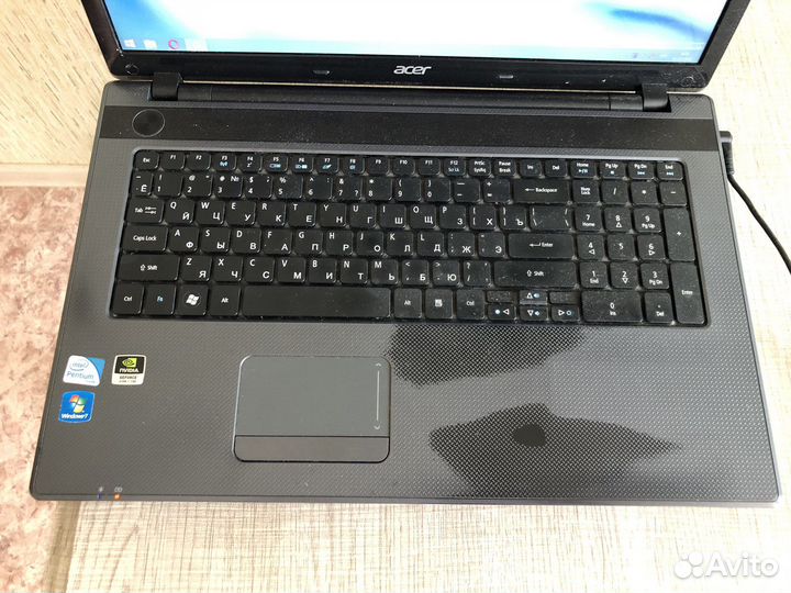 Ноутбук acer aspire 7739