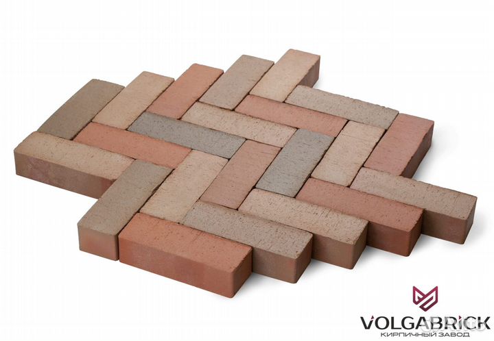 Тротуарная плитка клинкерная брусчатка