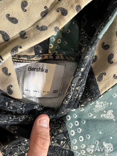 Худи bershka bandana