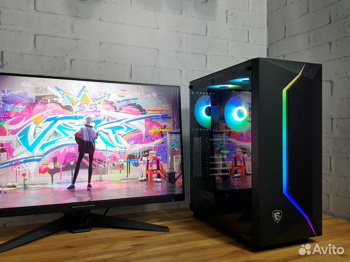 Игровой пк для киберкотлетинга на Intel