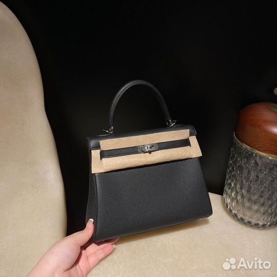 Сумка Hermes Kelly кожа hass leather togo