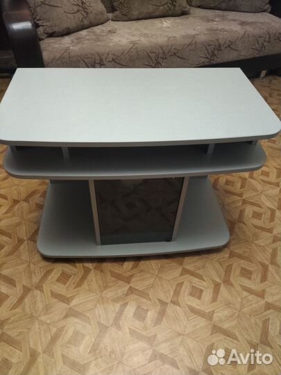 Тумба под телевизор серая