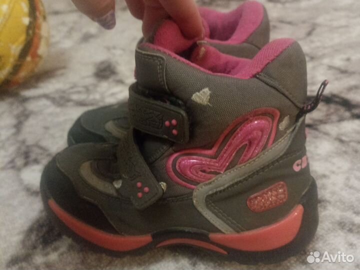 Ботинки зимние для девочки 30