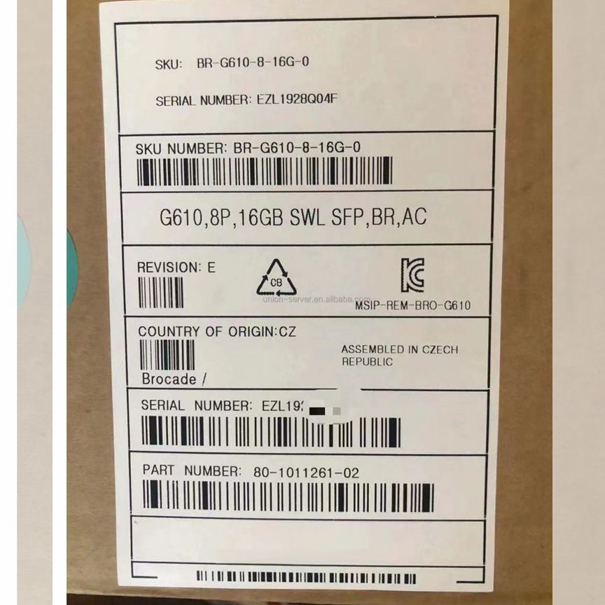 [BR-G610-8-16G-0] Коммутатор Brocade (16/24, 8 Sfp) Br-G610-8-16g-0