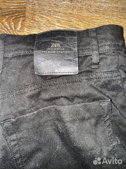 Прямые джинсы zara 34