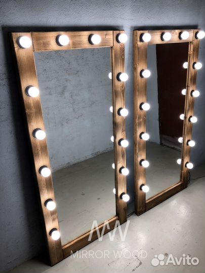 Гримерное зеркало в полный рост