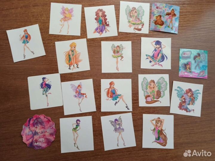 Наклейки с Винкс