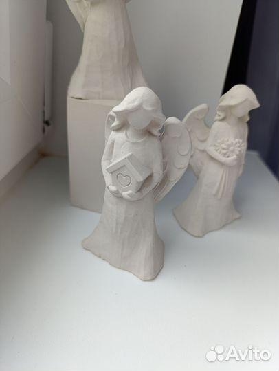 Статуэтка ангел гипс