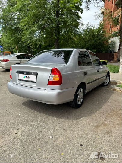 Hyundai Accent 1.5 МТ, 2006, 189 000 км