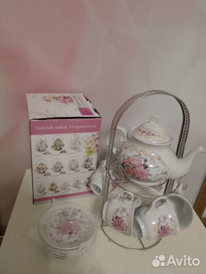 Чайный сервиз новый в коробке