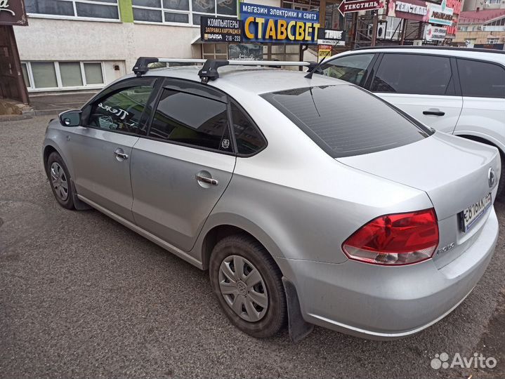 Оригинальный багажник LUX на Volkswagen Polo