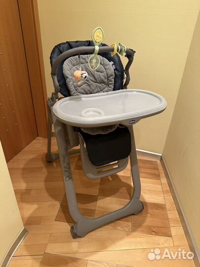 Стульчик для кормления chicco polly magic relax