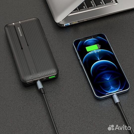 Портативный аккумулятор BJ9 PD+QC3.0 10000mAh