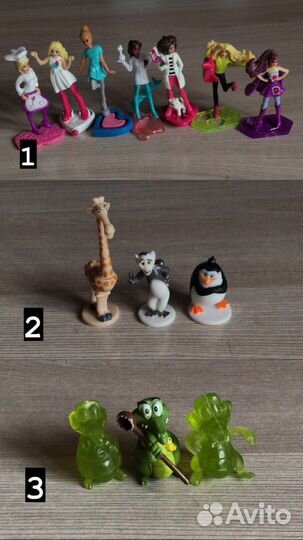 Игрушки из киндера