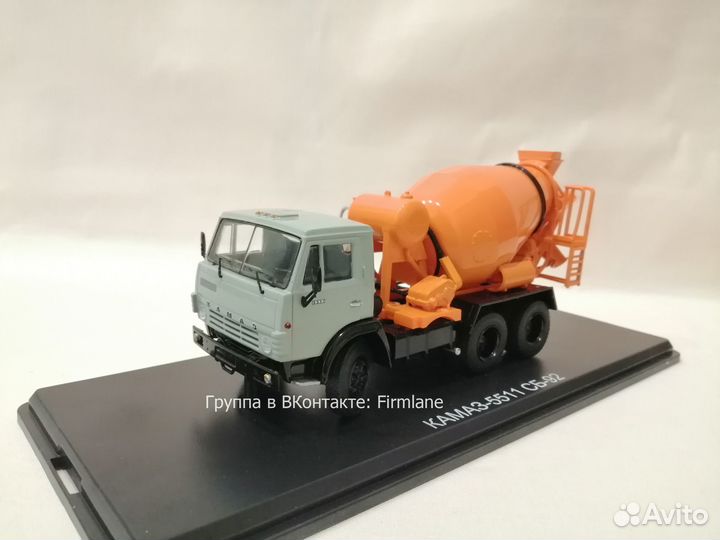 Модель камаз-5511 сб-92 «Автобетоносмеситель»