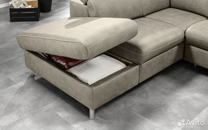 Большой П-образный диван Давид 5