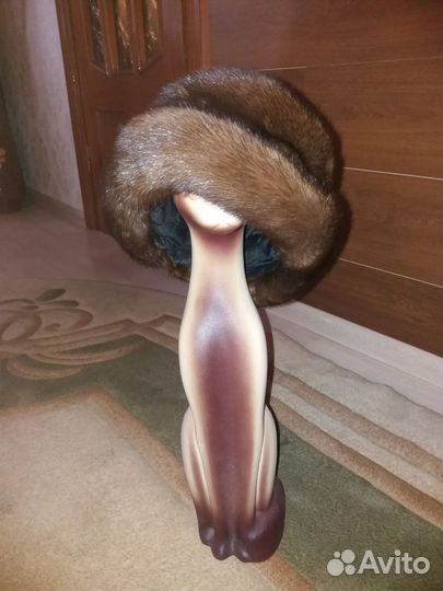 Шапка норковая женская