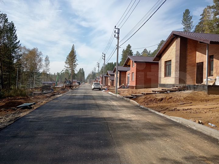 Коттедж 105 м² на участке 10 сот.