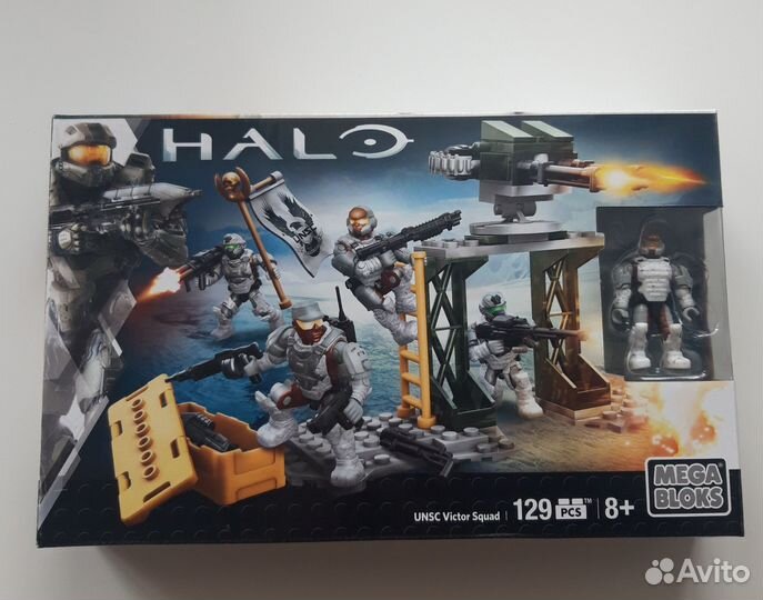 Mega Bloks Halo unsc Victor Squad - конструктор