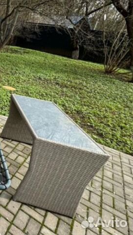 Стол садовый из искусственного ротанга купить в Реутове | Товары для ...