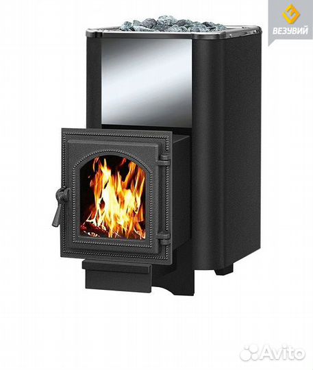 Печь банная Везувий Сенсация 22/270 антрацит