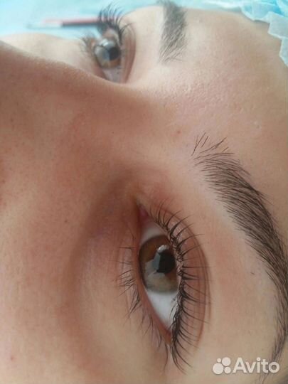 Ламинирование ресниц и бровей