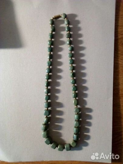 Бусы нефрит СССР