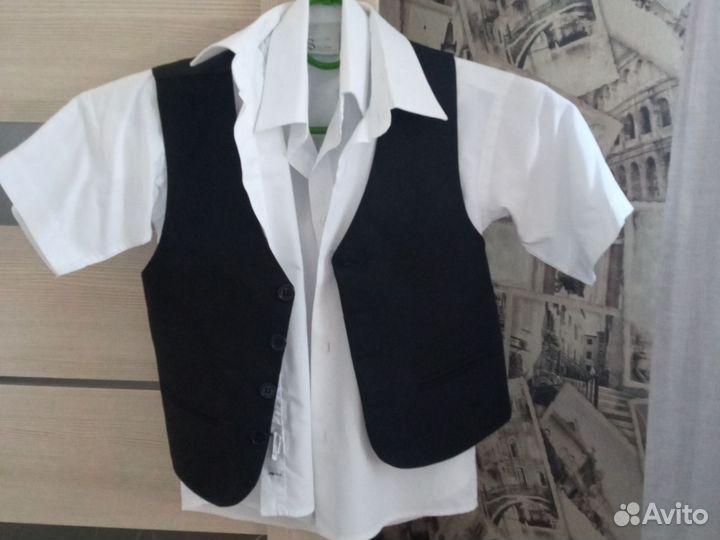 Пиджак школьный, рубашки пакетом