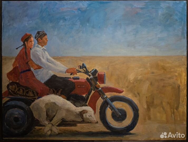 «Полдень», Холст, масло 130х100, худржник В. Луцин