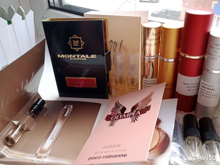 Духи оригинальные Пробники и Отливанты