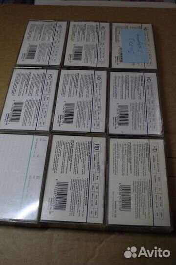 Аудиокассеты GoldStar HD90, TDK, Samsung