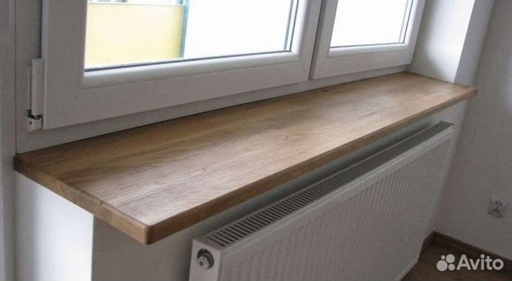 Подоконник деревянный