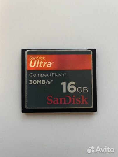 Карта памяти Compact Flash San Disc