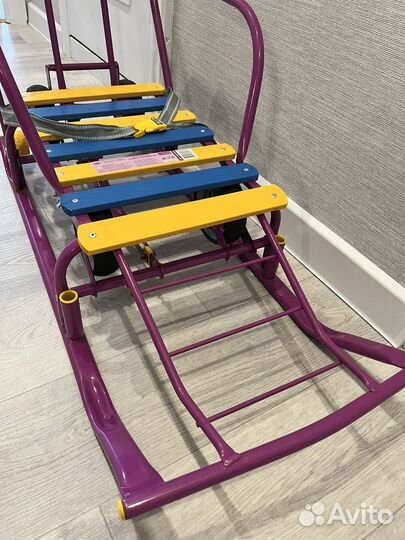 Детские санки на колесах Тимка 5 Универсал