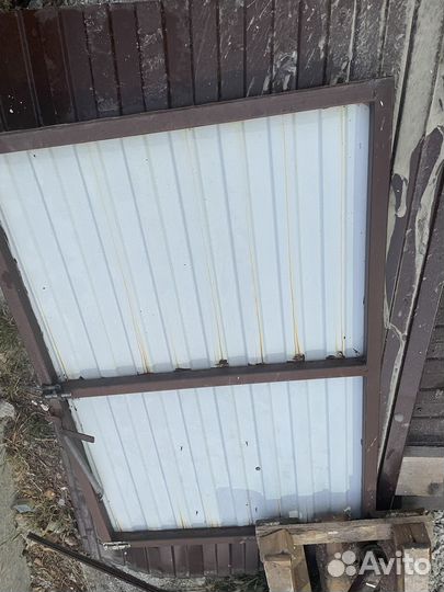 Ворота и Калитка из металла профиля