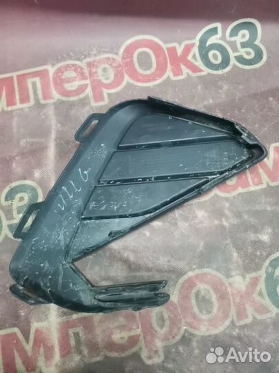 Решетка бампера передний левый Volkswagen Polo