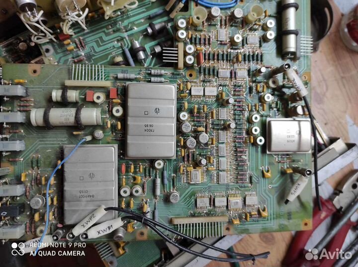 Приборы, КИП, осцилограф, частотомер, радио детали