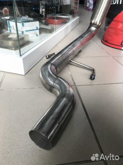 Приемная труба / даунпайп audi Q7 3.0 TDi 15-19