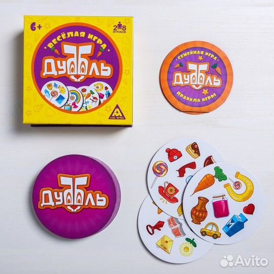 Настольная игра Дуббль в подарочной коробке