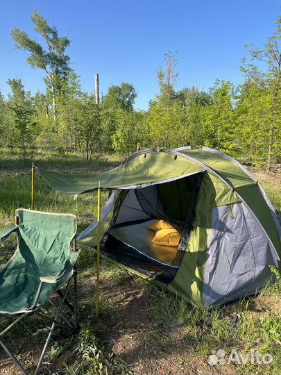 Палатка с тамбуром 3-х местная аренда