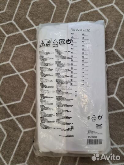 Простынь на резинке 180 200 IKEA