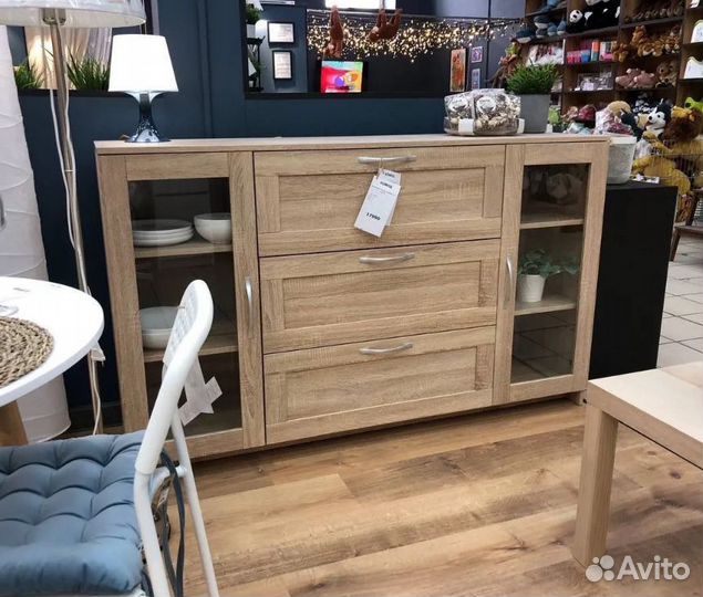 Комод витрина IKEA 156 см