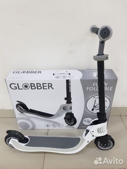Самокат Globber складной Foldable Flow 125 White
