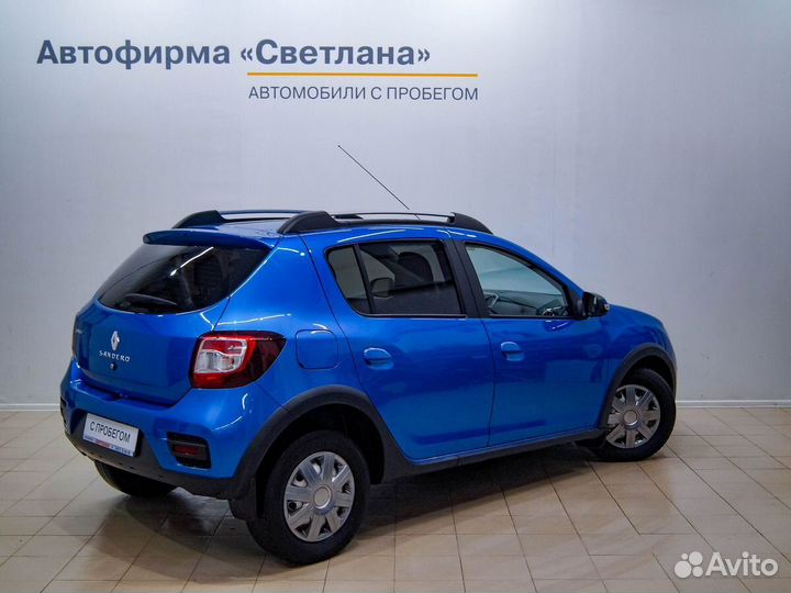 Renault Sandero Stepway 1.6 МТ, 2018, 32 177 км