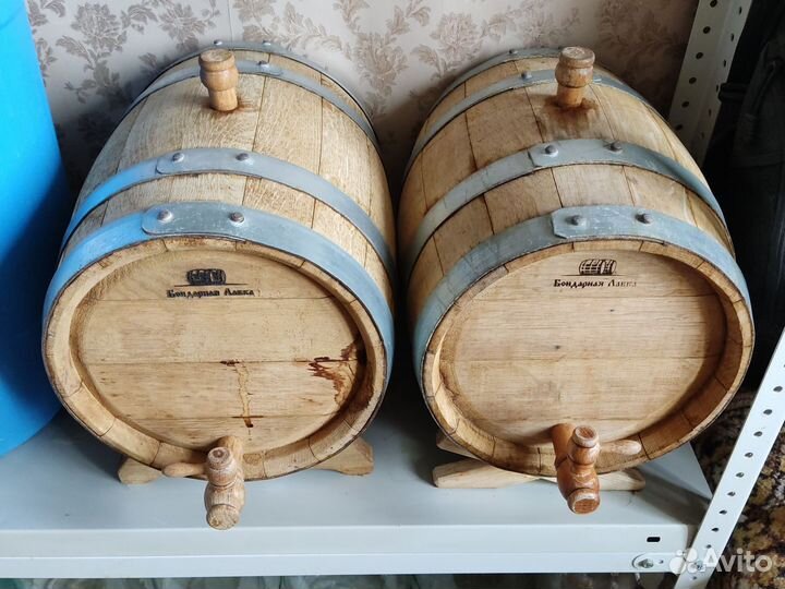 Бочка дубовая для настаивания алкогольных напитков