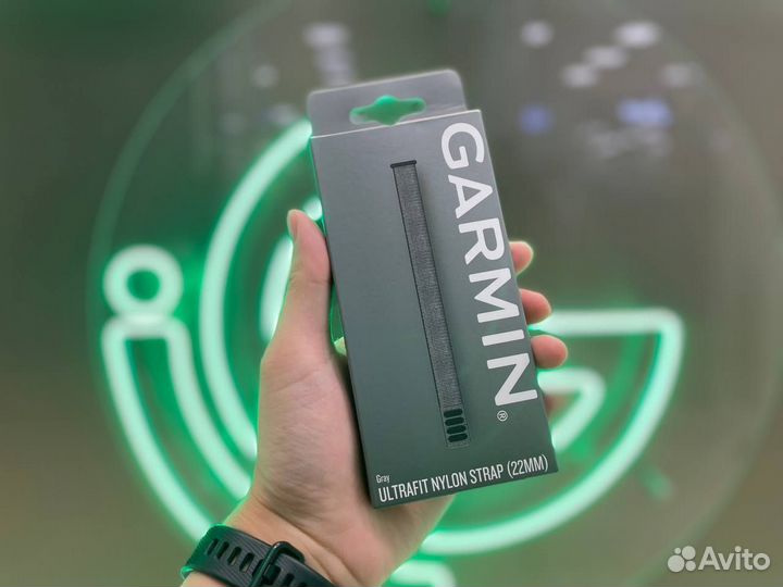 Ремешок UltraFit Nylon Straps 22mm Gray